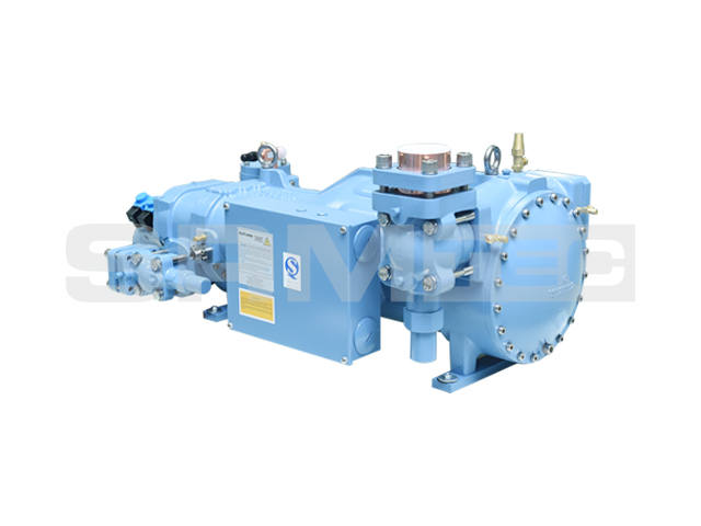 SRS-12L Semi-hermetic Single-stage Screw Compressor